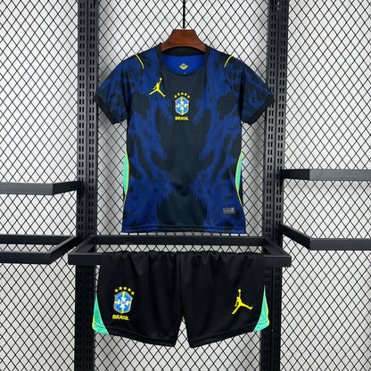 2026 Brazil Away Kids Kit