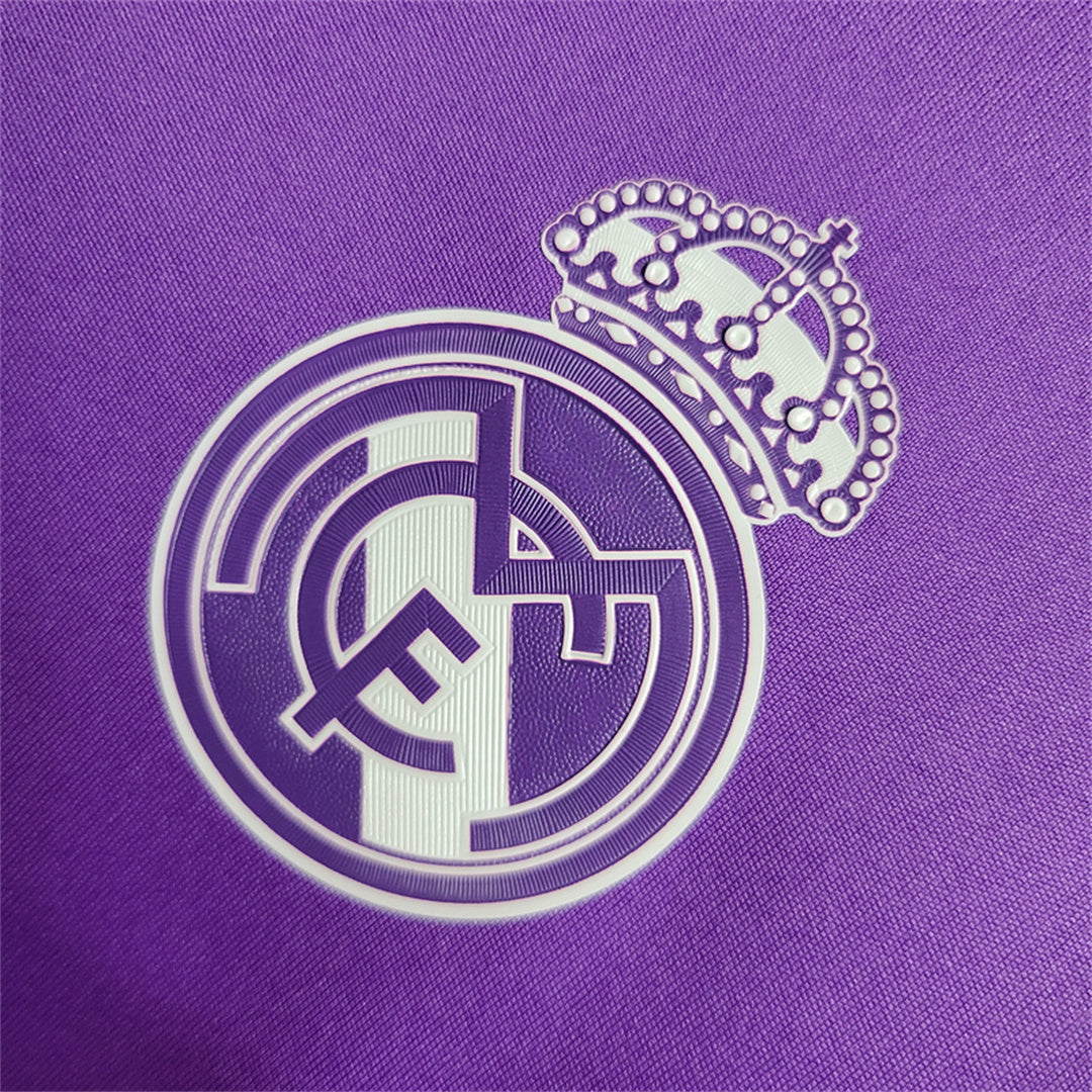 Real Madrid 16/17 Long Sleeve Away Kit