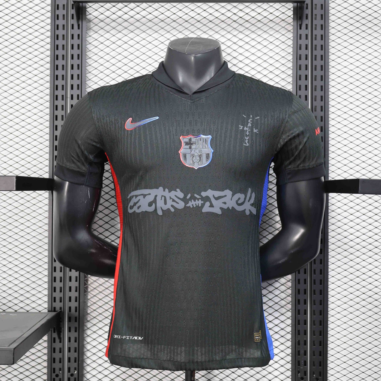 Barcelona x Travis Scott Black Kit
