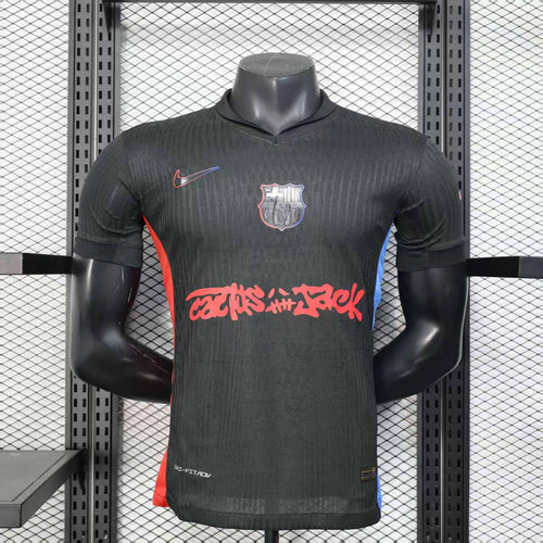 Barcelona x Travis Scott Red Kit
