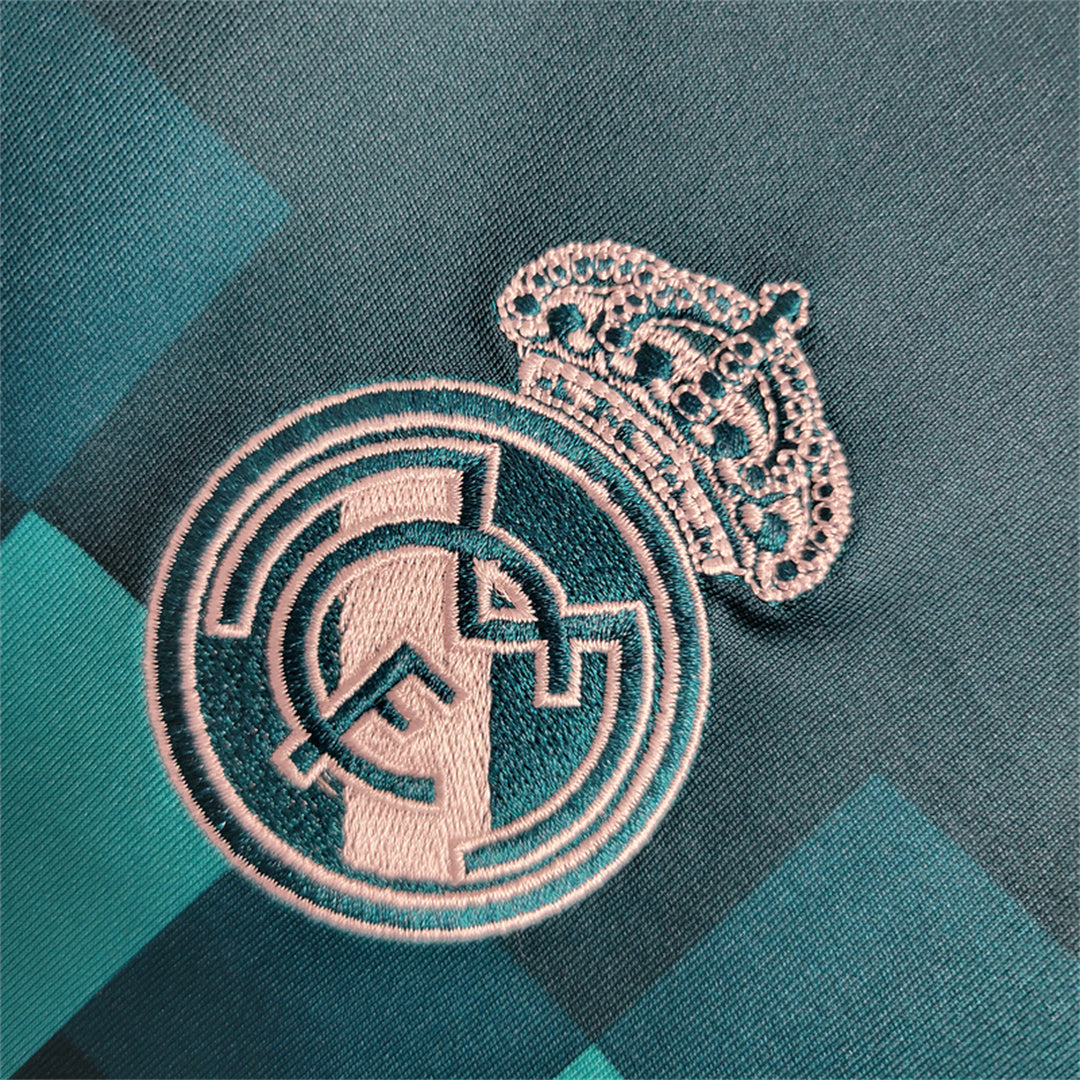 Real Madrid 17/18 Long Sleeve Away Kit