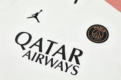 PSG Jordan 24/25 White Tracksuit
