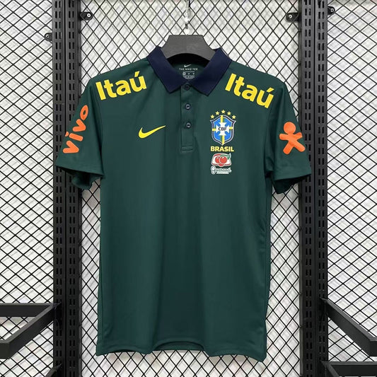 Brazil Dark Green Polo