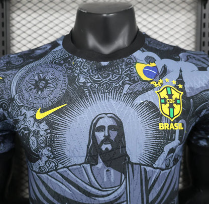 Brazil Jesus jersey special edition back with number